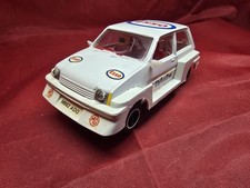 Scalextric C334 Metro 6R4 Esso Slot Car (White) **FREE UK P&P **