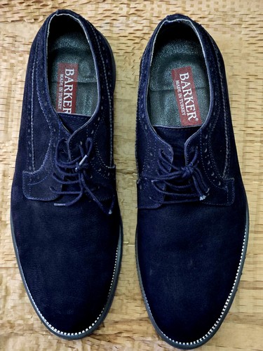 Barker men suede shoes - barker, size
