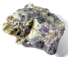 NATURAL BLUE JOHN FLUORITE SPECIMEN  TREAK CLIFFE 5.7 x 4.8 x 2.2 cm 86 gms #23