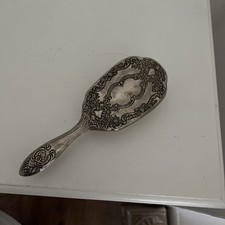 Antique Hairbrush Sterling Silver 