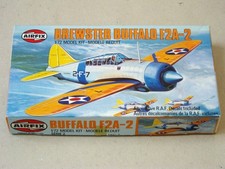Airfix 1:72 model aircraft kit 02050-1: Brewster Buffalo F2A-2