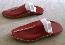 MOROCCAN LEATHER MULES /