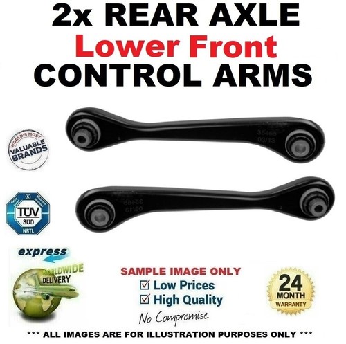 Rear axle lower - axle, front