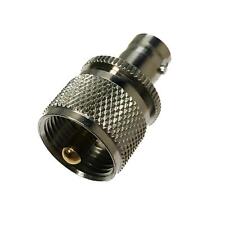 UHF PL259 Male Plug To BNC Female Socket Adaptor Convertor