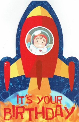 Rocket ship quality birthday - ship,