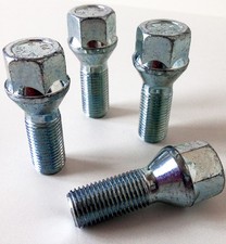 4 x Alloy wheel bolts. M14 x