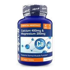 Zipvit Calcium & Magnesium Tablets, Supports Bones, Muscles & Immune System