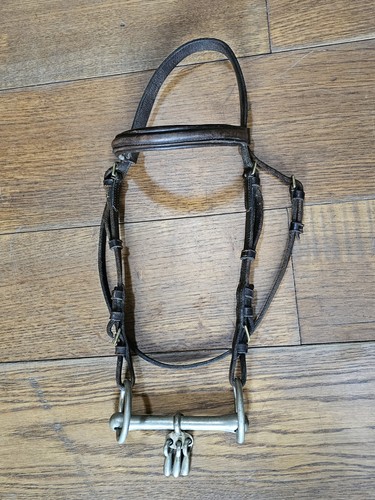 Vintage nickel mouthing - 5", bit