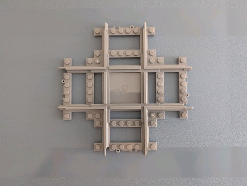 Lego train crossing rail - lego,