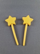 Mr Mrs Potato Head HASBRO DISNEY Tinkerbell Fairy Princess Yellow Wands X2 2003