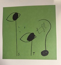 Ben Howard - Is It?  12”x12” Signed Print Green