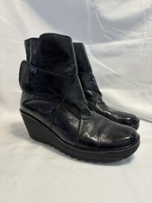 Fly London Black Patent