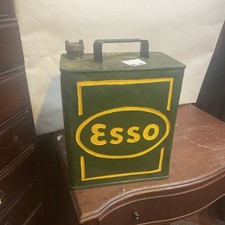 Esso Vintage Metal Petrol Oil