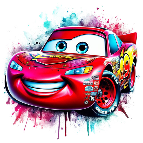 Cars dtf heat transfer - cars,