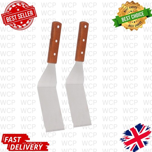 Stainless steel metal spatula - steel,
