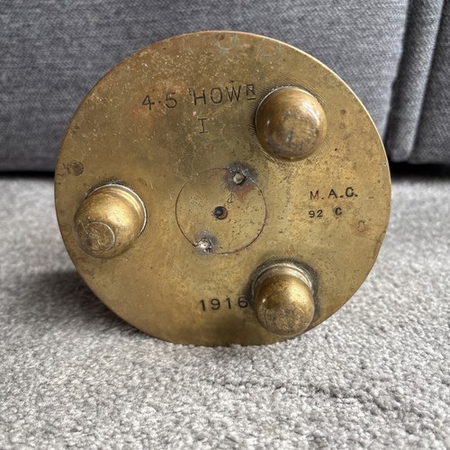 Wwi howitzer shell case - shell,