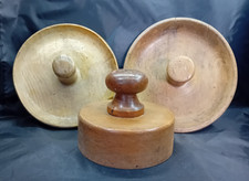 3 Antique Victorian Wooden
