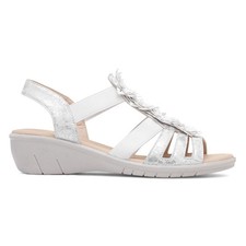 Softlites womens sandals white - softlites,