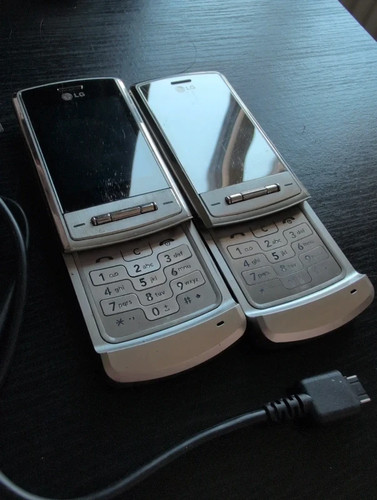 Shine ke970 silver mobile - lg,