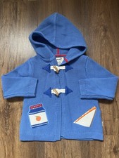 Joules Limited Edition Padding Bear Duffle Cardigan Age 12-18 Months 