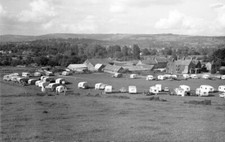 Cheltenham caravan owners rally motoring event 1958 Car Old Photo 7