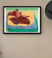 VINTAGE  David Hockney Framed