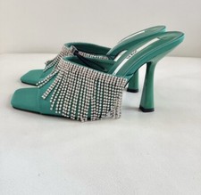 Zara green Rhinestone Squared