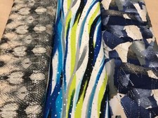 Stretch jersey hologram sequin