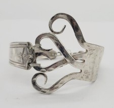 Handmade Fork Hinged Cuff