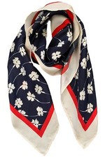 L.K.Bennett Multi Silk Square