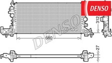 COOLANT RADIATOR DRM20118