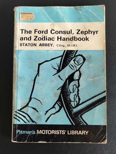 Pitman the ford consul - pitman's,
