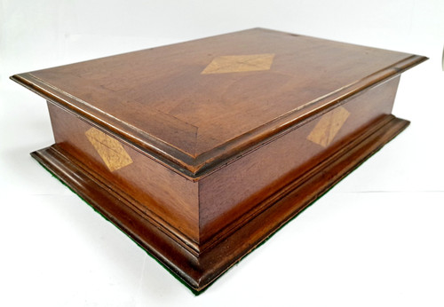 Large antique mahogany - antique, birds