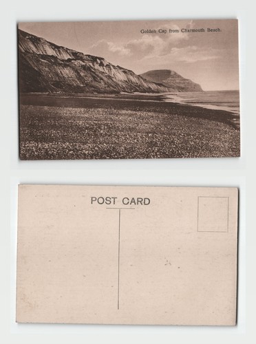 Postcard golden cap from - cap,