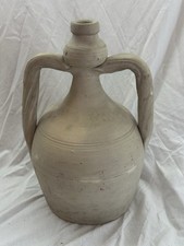 Vintage Cream XL Greek Modern Urn/Olive Oil Pot