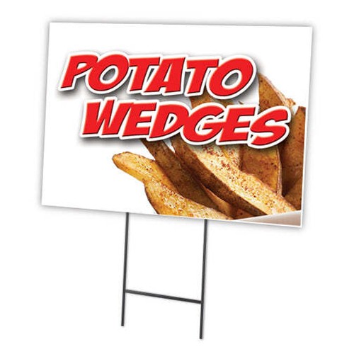 Potato wedges yard - yard, &