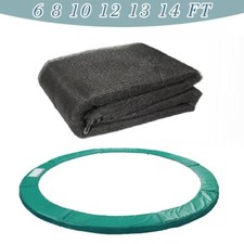 Green Trampoline Spring Cover