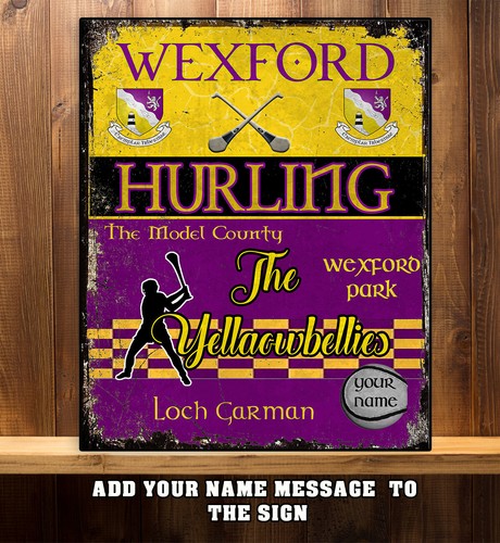 Personalised wexford hurling - wexford,
