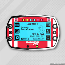 RS KART STYLE GEL STICKER FOR
