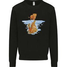 Funny Tiger Cat Reflection