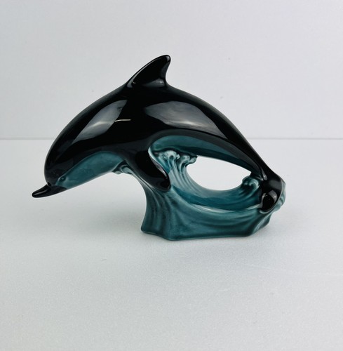 Poole pottery dolphin diving - pottery,