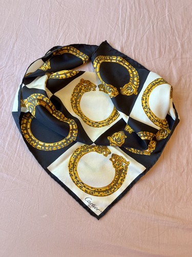 Cartier silk scarf cm - cartier,