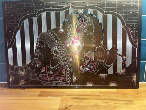 Large vintage indian style - large,