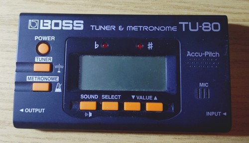 Boss chromatic tuner - chromatic, and