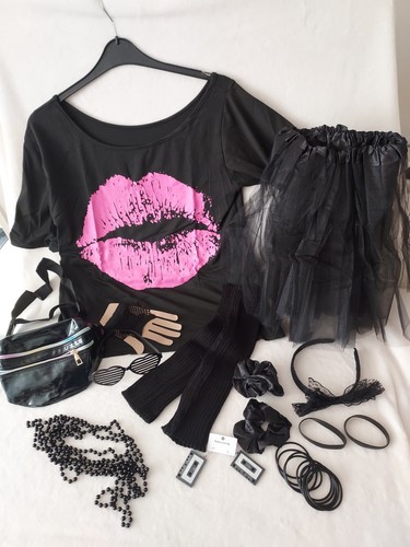 1980s fancy dress leg - fancy,