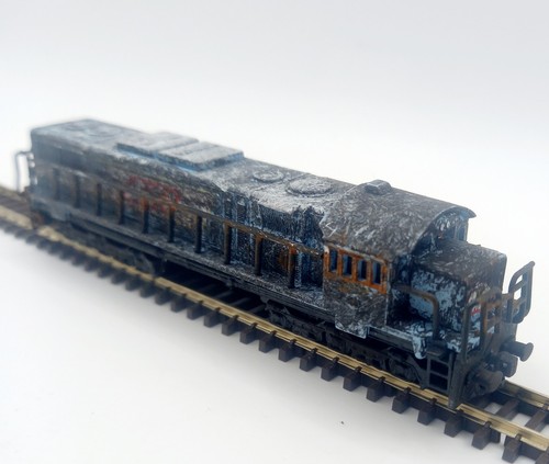 Gauge scale abandoned - n,