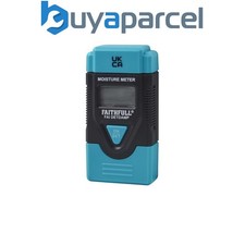 Faithfull EM4806 Damp & Moisture Meter LCD Display FAIDETDAMP