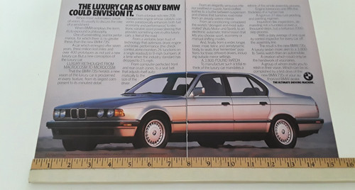 1987 bmw 735i original - ,
