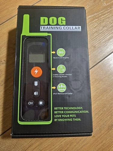 Dog training collar - dog, with