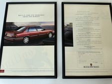 FRAMED Original 1993 Rover 800